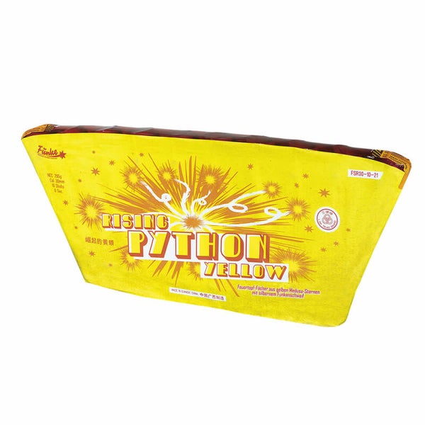 Rising Python Yellow - Singlerow with Yellow moving comets
