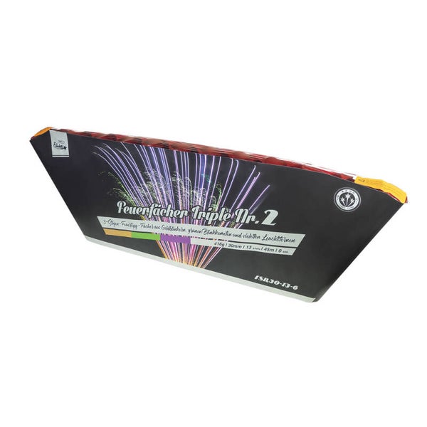 Feuerfächer Triple Nr. 2