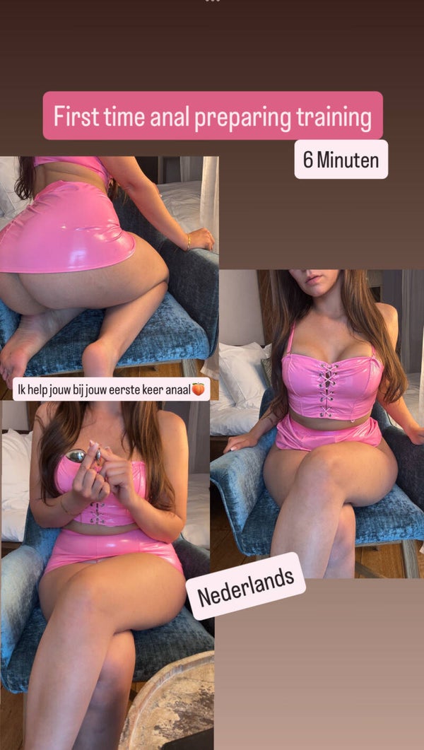 First time anal preparing | 6 Min