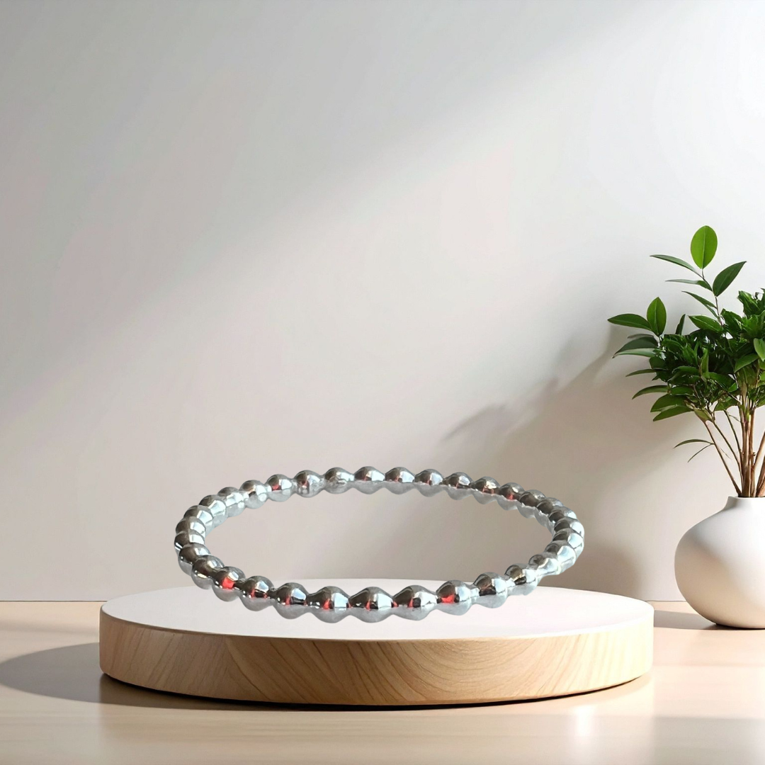 Zilveren aanschuifring