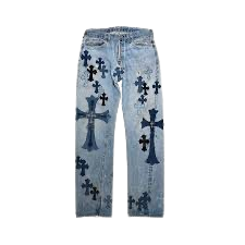 chrome hearts jeans