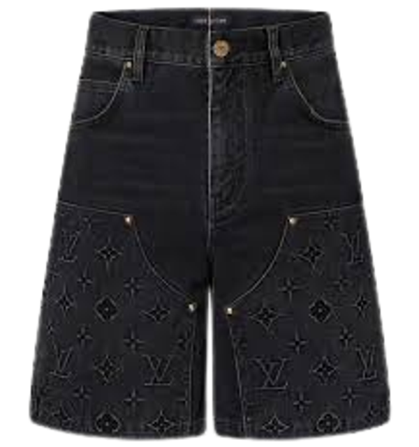 Louis Vuitton jeans kurz