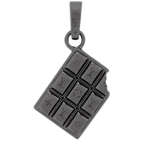 Louis Vuitton - LV Chocolate Bar Anhänger - Metal