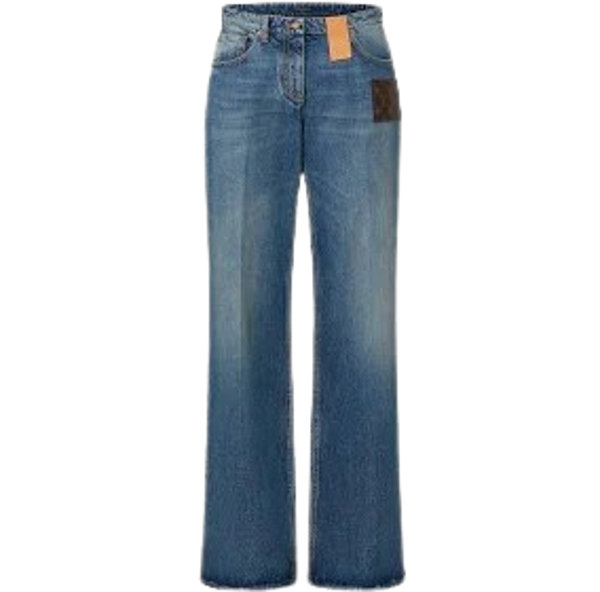 Louis Vuitton baggy jeans