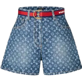 Louis Vuitton jeans kurz