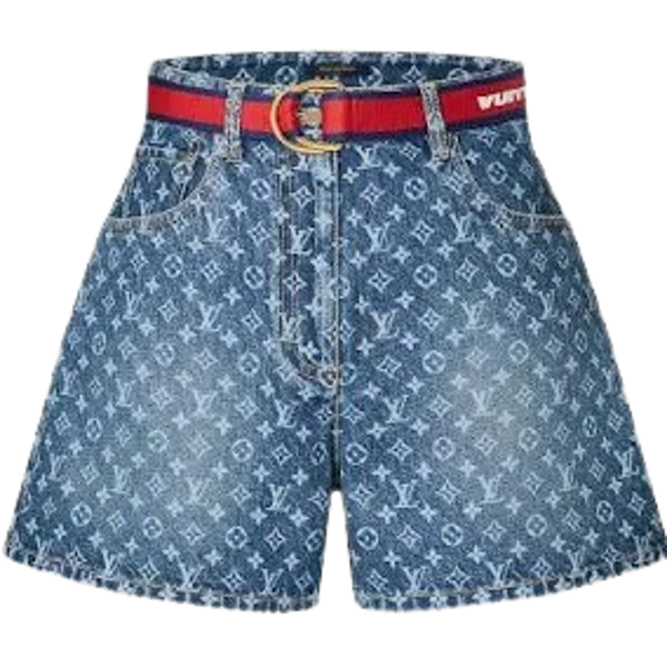 Louis Vuitton jeans kurz
