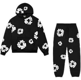Denim tears tracksuit black