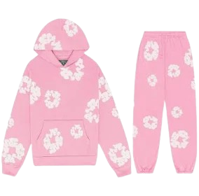 Denim tears tracksuit pink