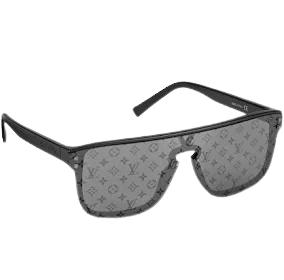 Louis Vuitton - LV Waimea Sonnenbrille - Schwarz - Männer