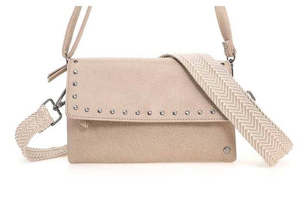 Khaki schoudertasje San Martin