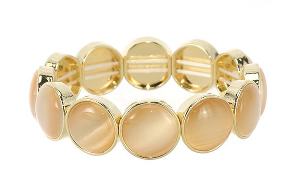 Champagne Damesarmband Mieke
