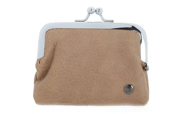 Light Camel Portemonneetje Bega