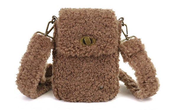 Taupe Teddy Telefoontasje Graz