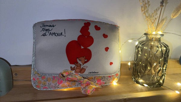 Petite trousse à rabat