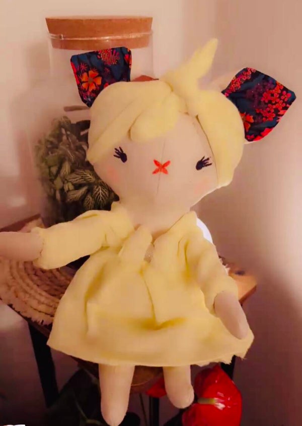 Léa le doudou chat