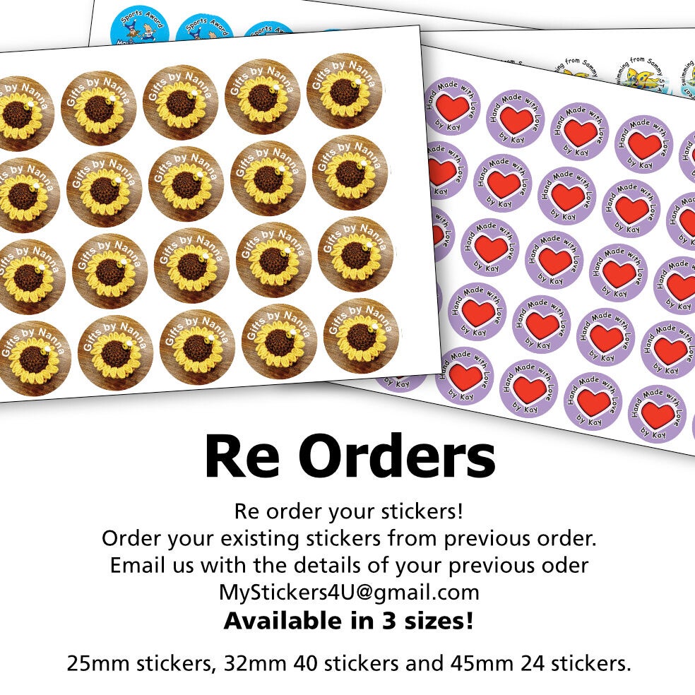 Images of all our stickers.