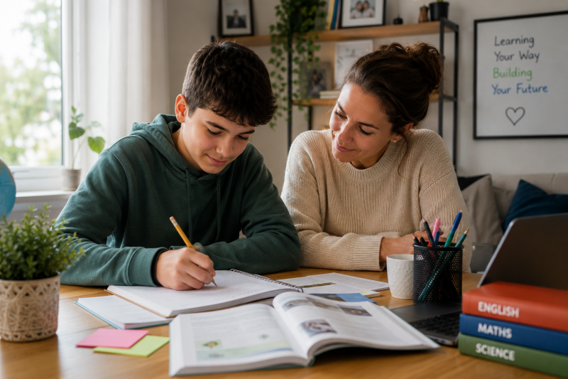 Personalised EOTAS education helping a learner access education outside of school.