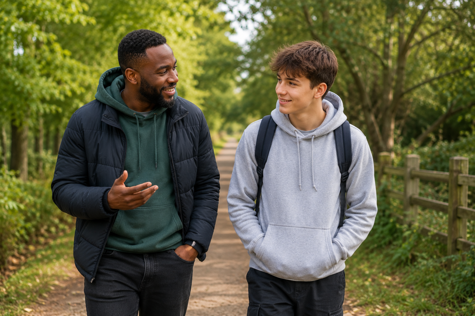 Mentoring support helping young people build confidence and resilience.