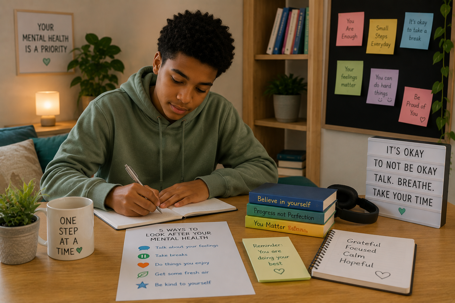 Mental health and wellbeing support helping young people engage in education.