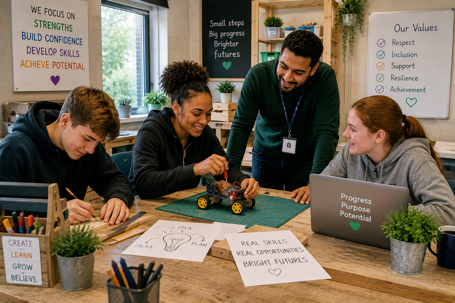 High-quality alternative provision supporting learner success.