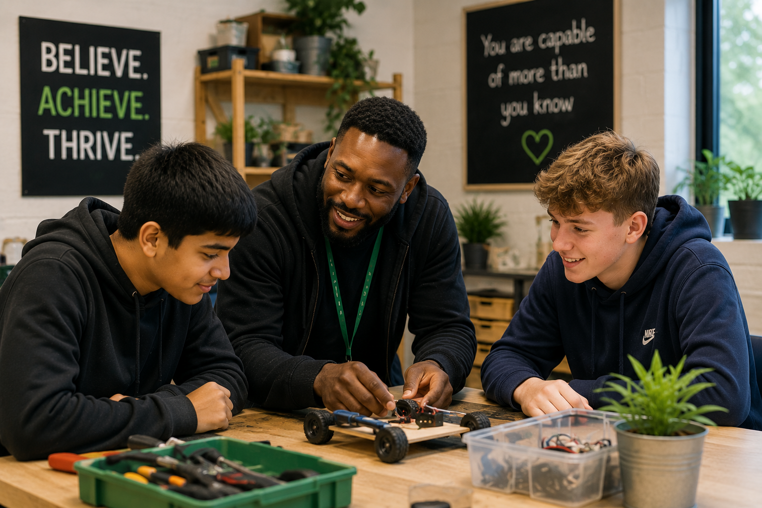 Support for learners at risk of exclusion from education.