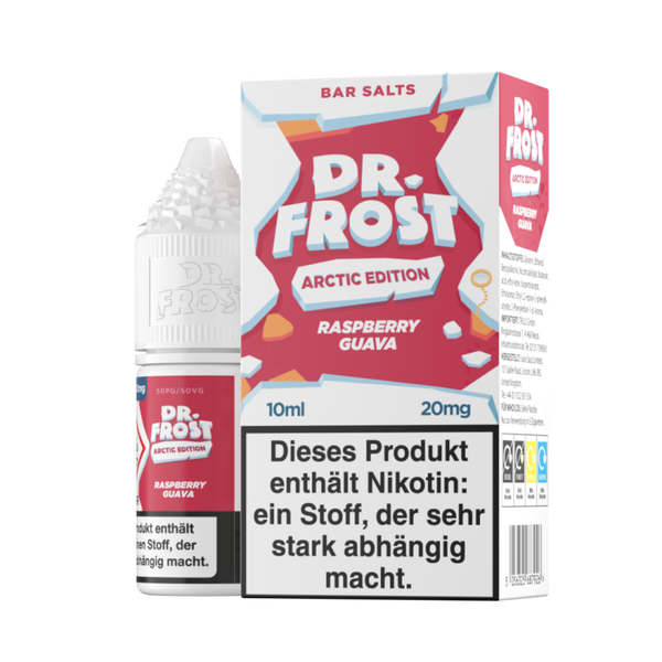 Dr. Frost Arctic Edition NicSalt, Raspberry Guava 10ml