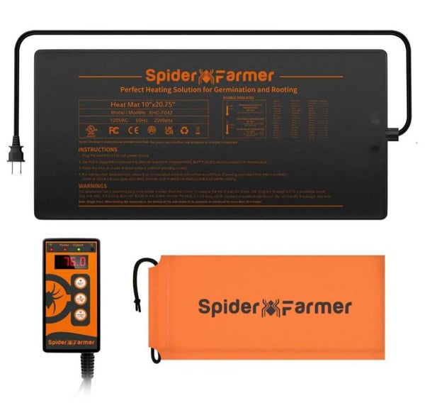 Spider Farmer Heating Mat 52 X 25cm Seedling & Germination