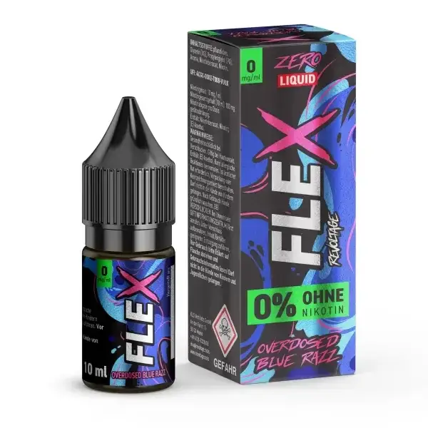 Revoltage FLEX Overdosed Blue Razz 10ml
