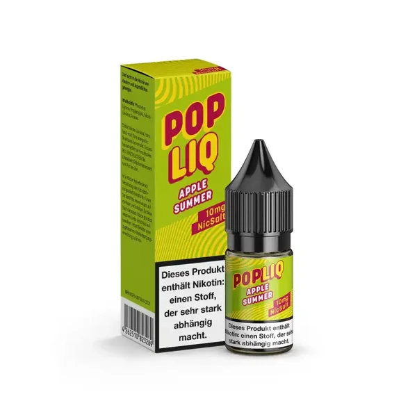 *NEU* PopLiq - Apple Summer - Nikotinsalz 10ml - 20mg -