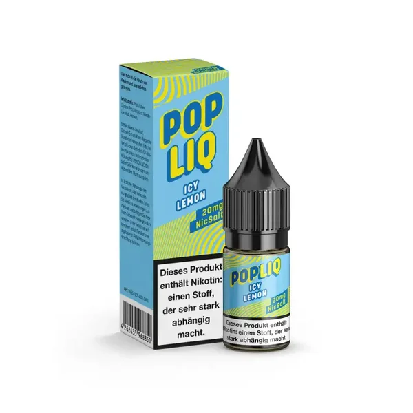 *NEU* PopLiq - Icy Lemon - Nikotinsalz - 10ml - 20mg/ml