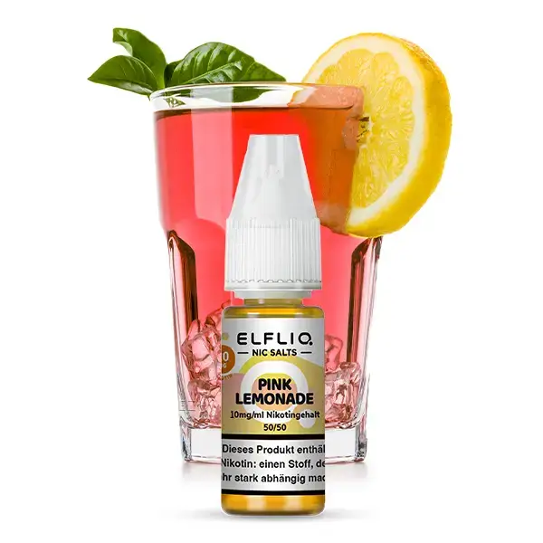 Elf Bar Elfliq 10ml - Pink Lemonade - mg Nikotin - Nikotinsalz