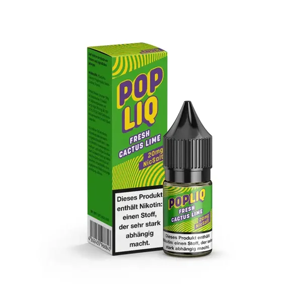 *NEU* PopLiq - Fresh Cactus Lime - Nikotinsalz - 10ml - 20mg/ml