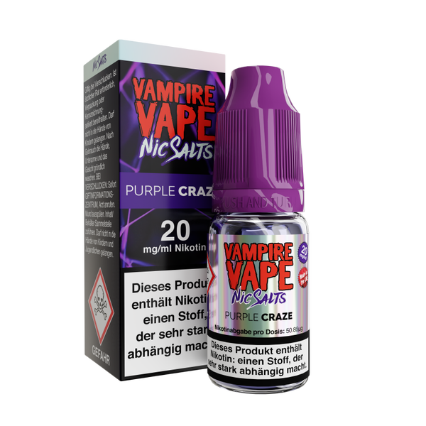 Vampire Vape - Purple Craze  - 10ml Nic Salts
