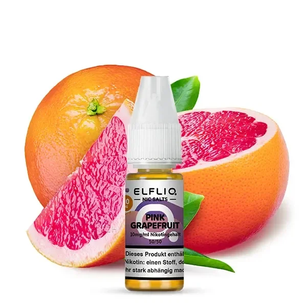 Elf Bar Elfliq 10ml - Pink Grapefruit - mg Nikotin - Nikotinsalz