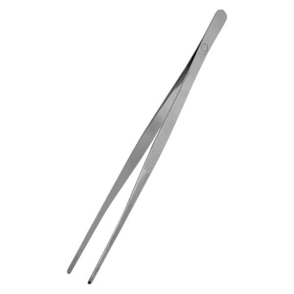 AO Kohlepinzette 30cm - Edelstahl