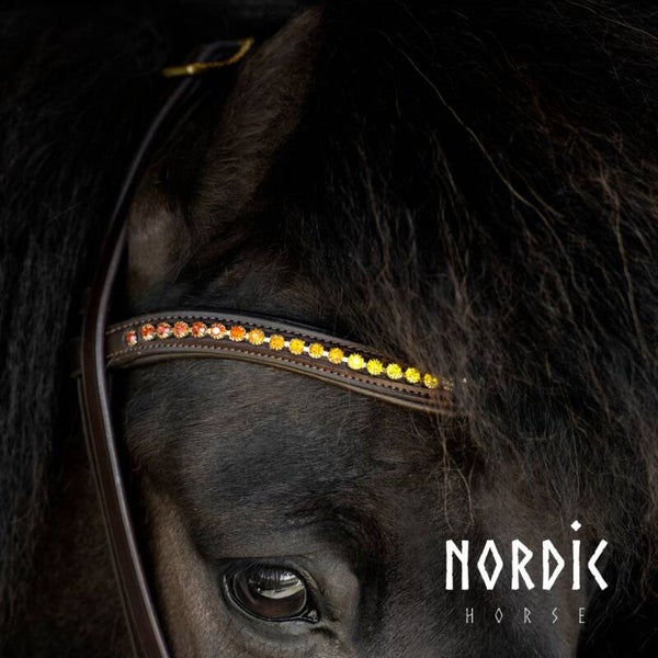 Nordic Horse Kopfstück Herbst braun