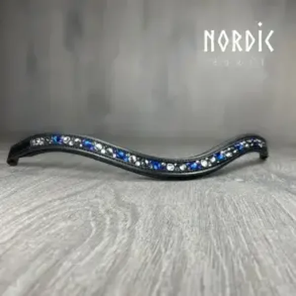 Nordic Horse Stirnriemen Colour mix blau Mix and Match