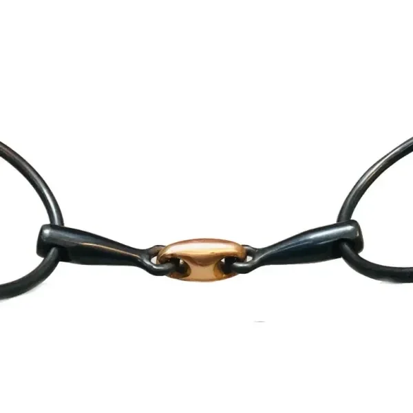 VALS Black doppelt gebrochenes Gebiss mit Sweet Iron