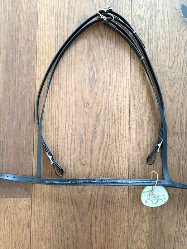 FLOTTUR Trense 2teilig mit Reithalfter Árora hannov.