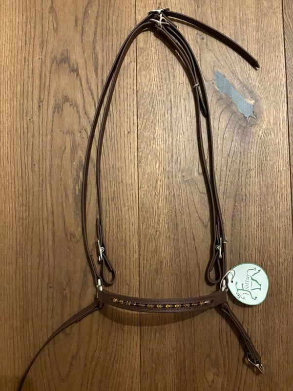 FLOTTUR Trense 2teilig mit Reithalfter Perla