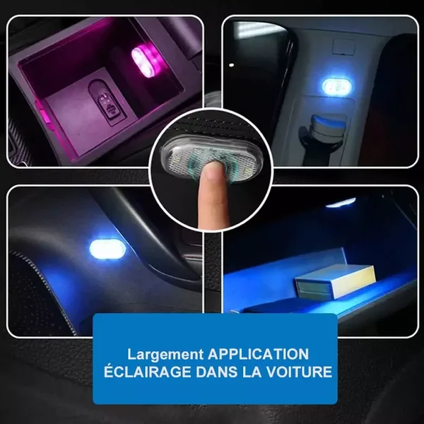Lumière d'éclairage de voiture capteur tactile