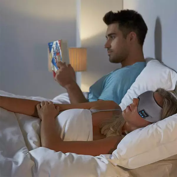 MASQUE SANS FIL BLUETOOTH POUR LES YEUX AVEC CASQUE