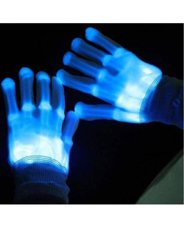 GANTS LUMINEUX LED ALIEN / SQUELETTE