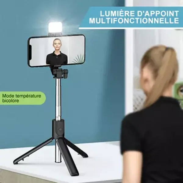 SUPPORT DE TÉLÉPHONE PORTABLE BLUETOOTH SANS FIL 6 EN 1
