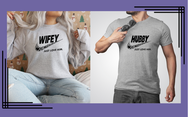 Wifey/Hubby T-shirt/Sweater
