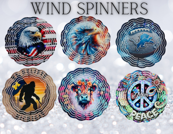 Wind Spinners sun-catching crystals