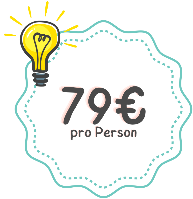 Preis: 79  Euro pro Person;