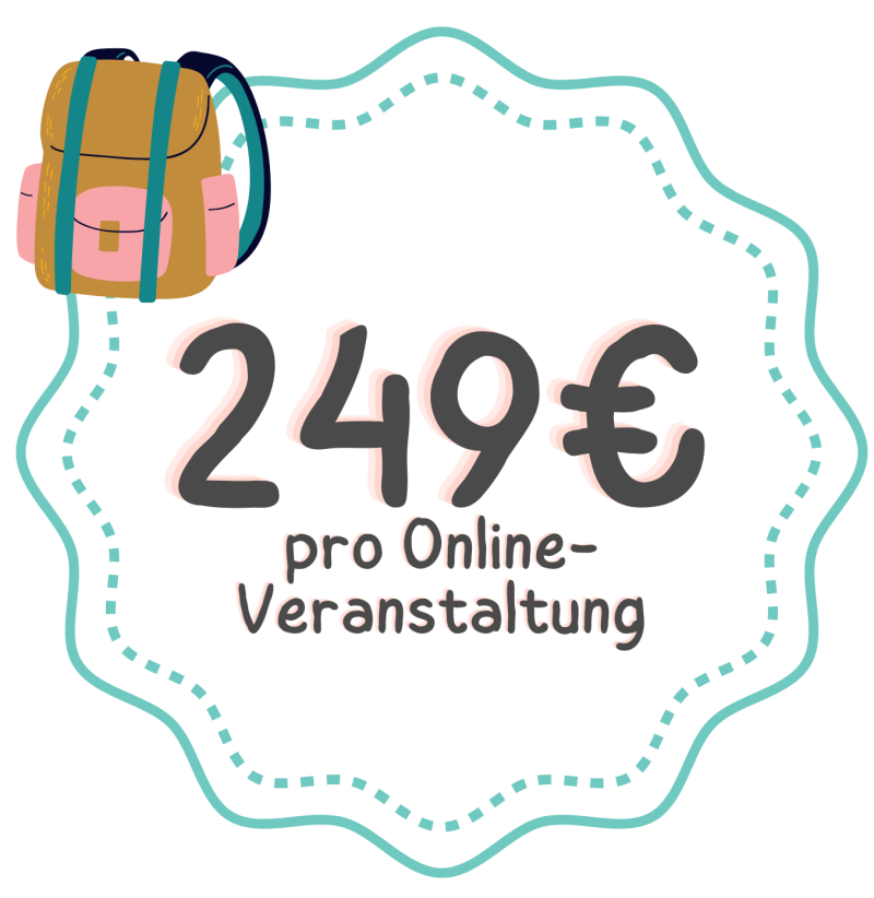 Preis pro Online-Veranstaltung: 249 Euro