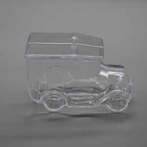 Vrachtauto 2-delig transparant kunststof 114 x 58 x 72 mm