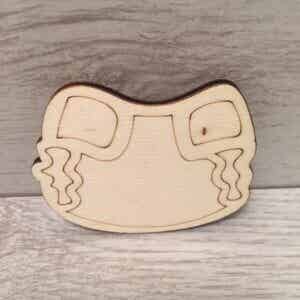 Luier 15x15x0,4cm hout